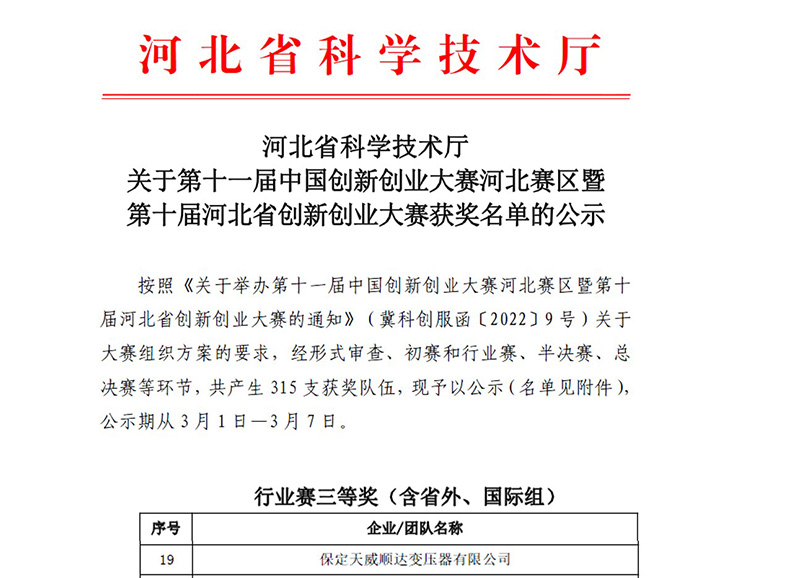 创新创业大赛三等奖-2